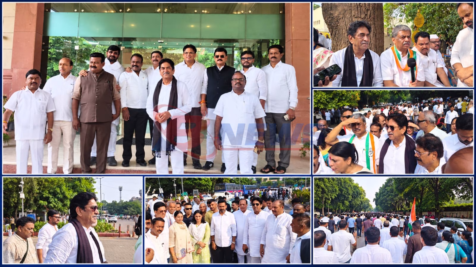 ದೆಹಲಿಯಲ್ಲಿ 'ವೋಟ್ ಚೋರಿ' ವಿರುದ್ಧ ಕಾಂಗ್ರೆಸ್ ಬೃಹತ್ ಪ್ರತಿಭಟನೆ: ಶಾಸಕ ಆಸಿಫ್ ಸೇಠ್ ಭಾಗಿ